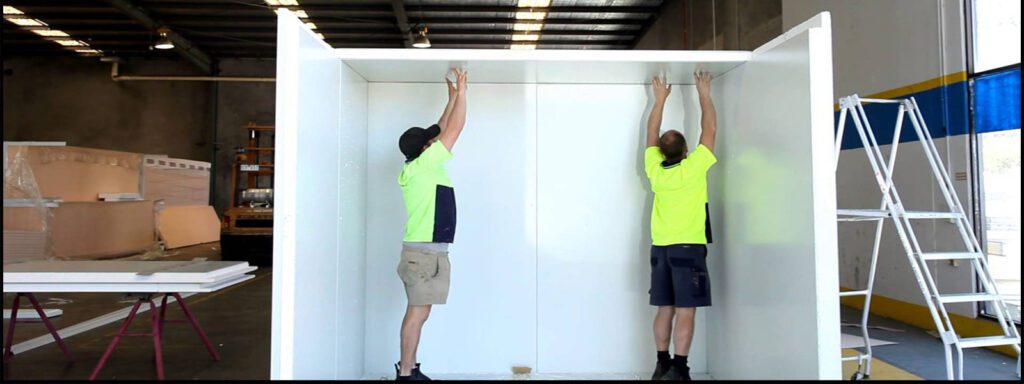 PUF-Panel-Installing